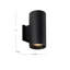 Lorna - Light LED Outdoor Armed Sconce