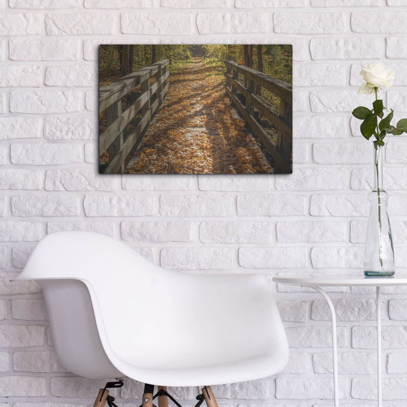 «Fall On The Footbridge» par Tim Oldford, H 16 po x l 24 po