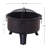 Round Steel Wood Burning Smokeless Fire Pit