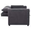 2 Seater Fabric Sofa Bed-1883693349