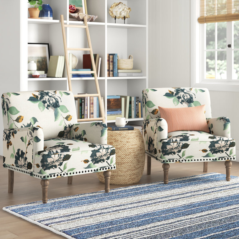 Appel 28.7" Wide Armchair, Harbor Polyester Blend