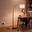 183cm Matte Arched Floor Lamp