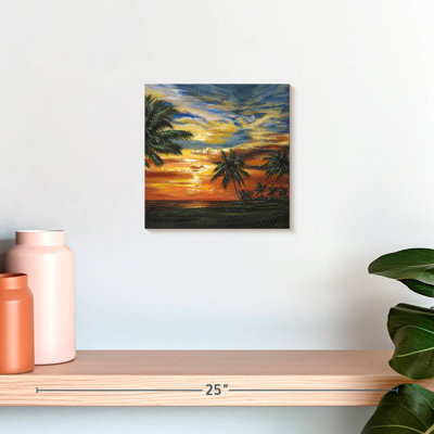Gillard, superbe coucher de soleil tropical II