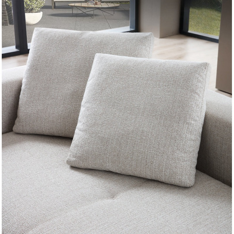 Canapé moderne simple, H 33,46 po x l 112,2 po x P 40,16 po