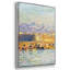 La baie d'Antibes, 1888, reproduction sur toile 3 pièces-392447323-392447322