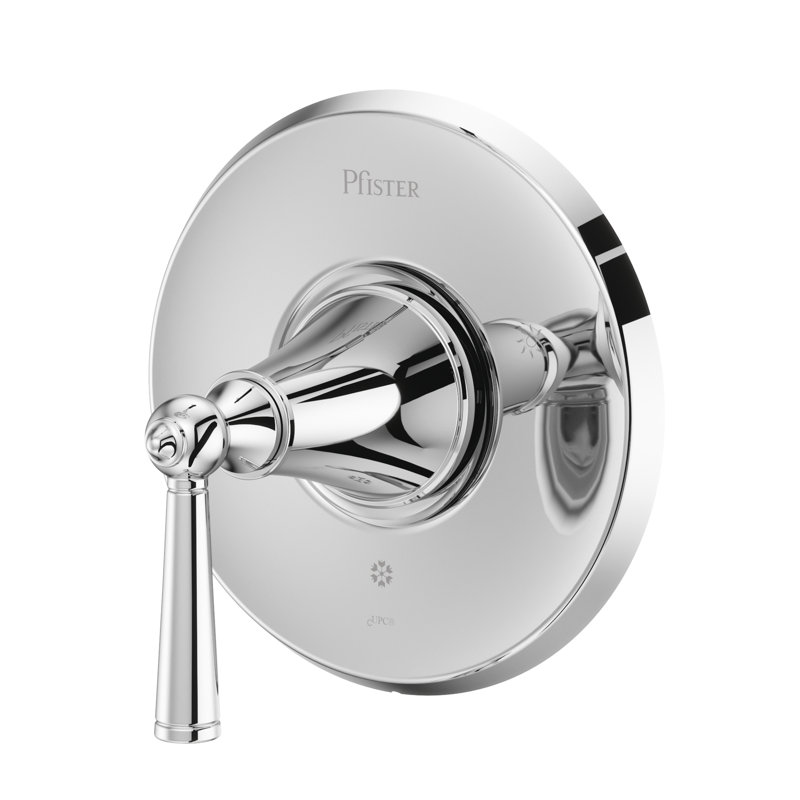 Garniture de robinet de robinet seulement Saxton, Chrome poli