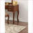 Classic Cherry Vanity Set with Cushioned Stool, Flip-Down Mirror | Bedroom Furniture | Cherry | Rubber Wood-1502819240-1502819241
