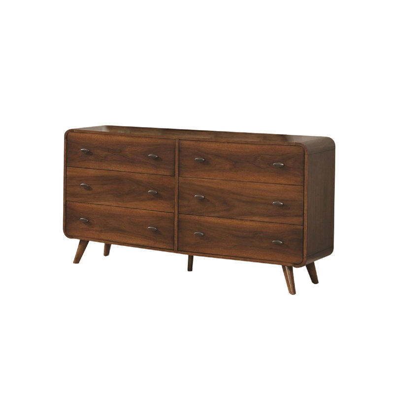 Commode double 6 tiroirs Karalynne