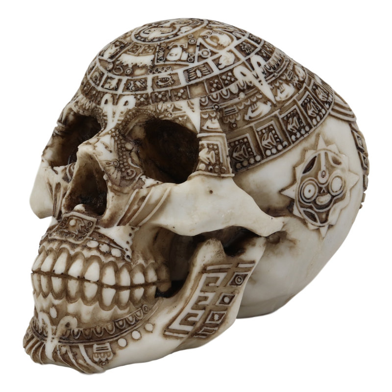 Figurine décoratif aztec nahuatl codés mexica mesoamerican de calendrier de tatouage Christoph