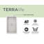 Terralife Ashmere argile réfractaire à double fixation 32 po Évier de cuisine à simple cuve en blanc