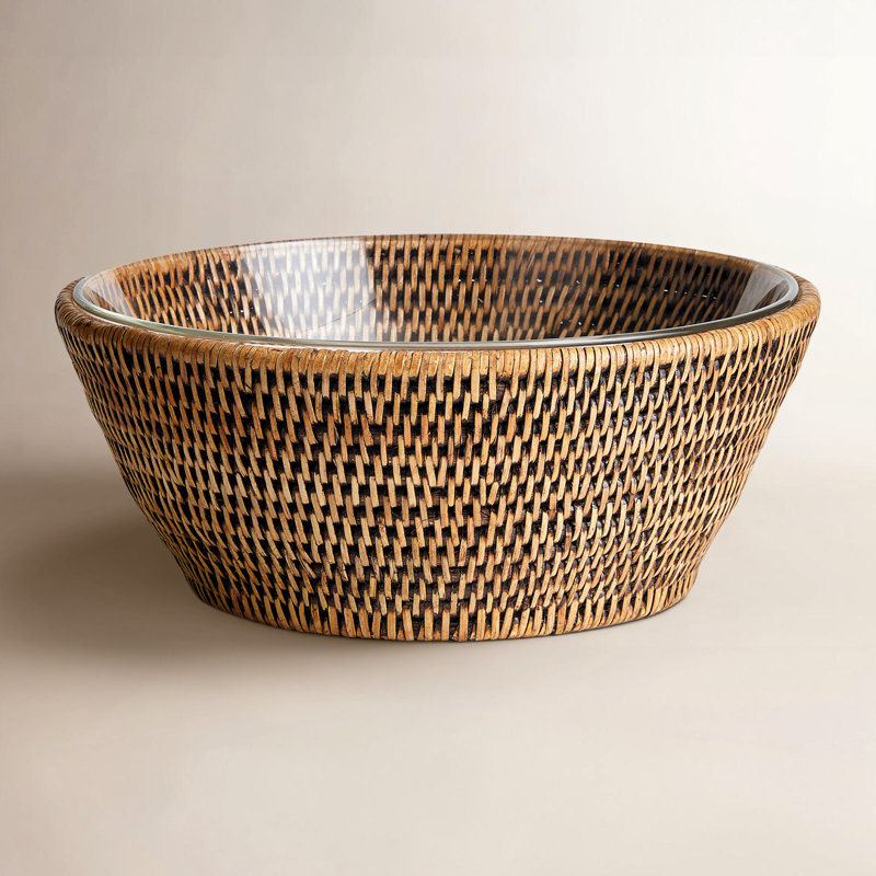 Parham Serving Bowl, Brown