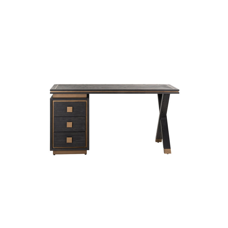 Hunter Metal Base Writing Desk