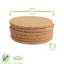 Cork Round 6 Piece Coaster Set