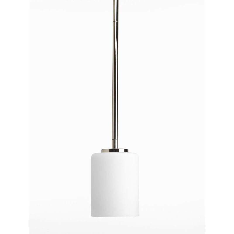 Sarsfield 1 - Light Single Pendant, Polished Nickel