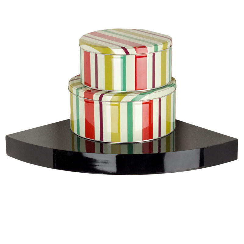 Hudson Floating Shelf, Black