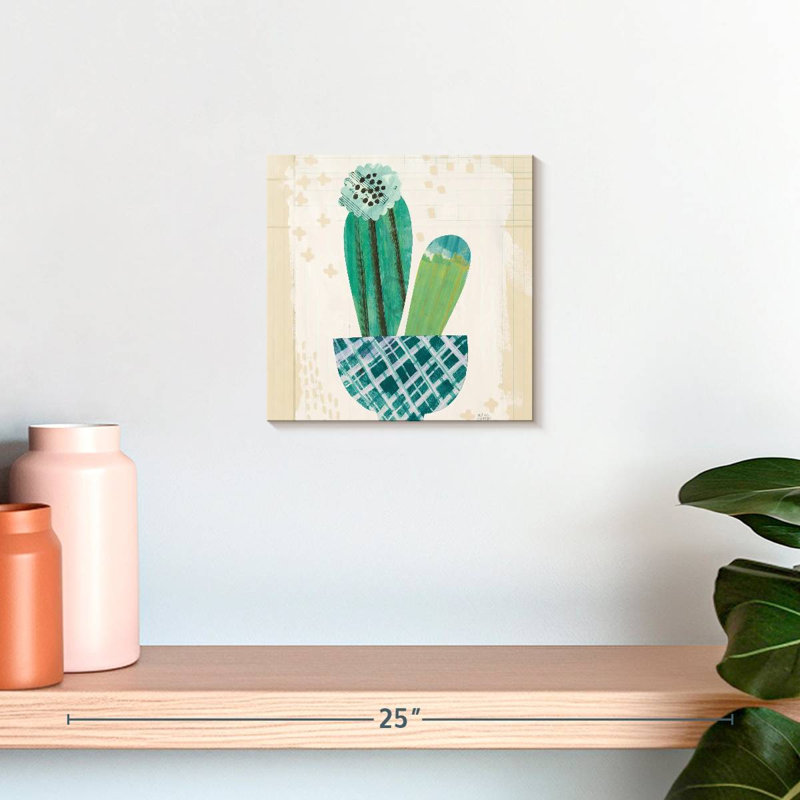 Harnek Collage Cactus III, H 10 po x l 10 po