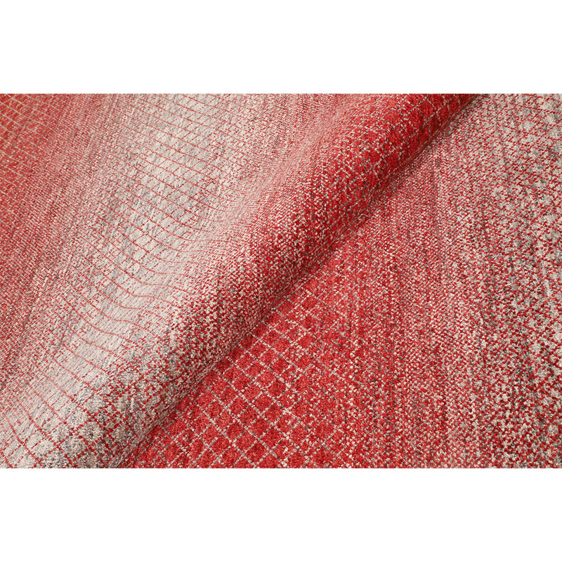 Wool Striped Area Rug, Runner 2'6" x 14'