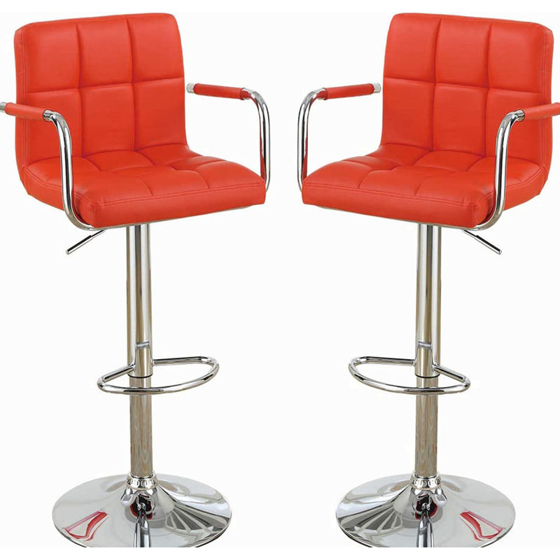Tabouret Kapri, Rouge