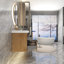 Ensemble de meuble-lavabo simple mural 42 po-1519513391