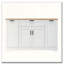 Buffet multifonctionnel avec table extensible et support coulissant-391230109