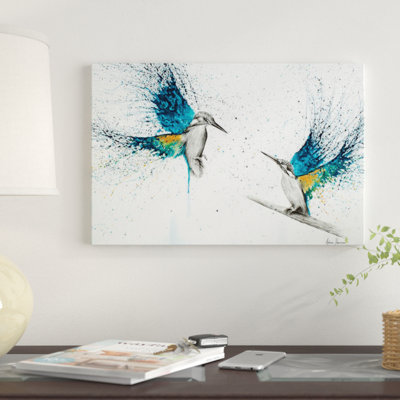 « kingfisher souvenirs », reproduction d’impression sur toile