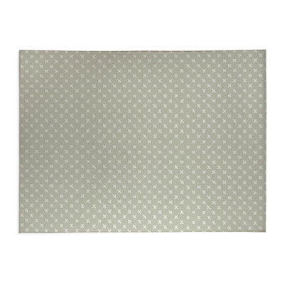 Criss Cross Peach Indoor Doormat