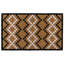 Latex Backed Eco-Friendly Coir Doormat Diamond Pixel - 45x75cm approx. - Natural