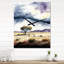 Lonely Tree On Eternal Plains Minimal Watercolor - Abstract Landscape Wall Clock-99635397
