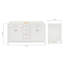 Base de meuble-lavabo double Petrel-85027795
