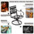 Leonard 6 - Person Patio Dining Set with Rectangular Table , Cushions Included