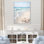 Minimalisme «Beachside Tranquility I», impressions d'art nautique et de plage
