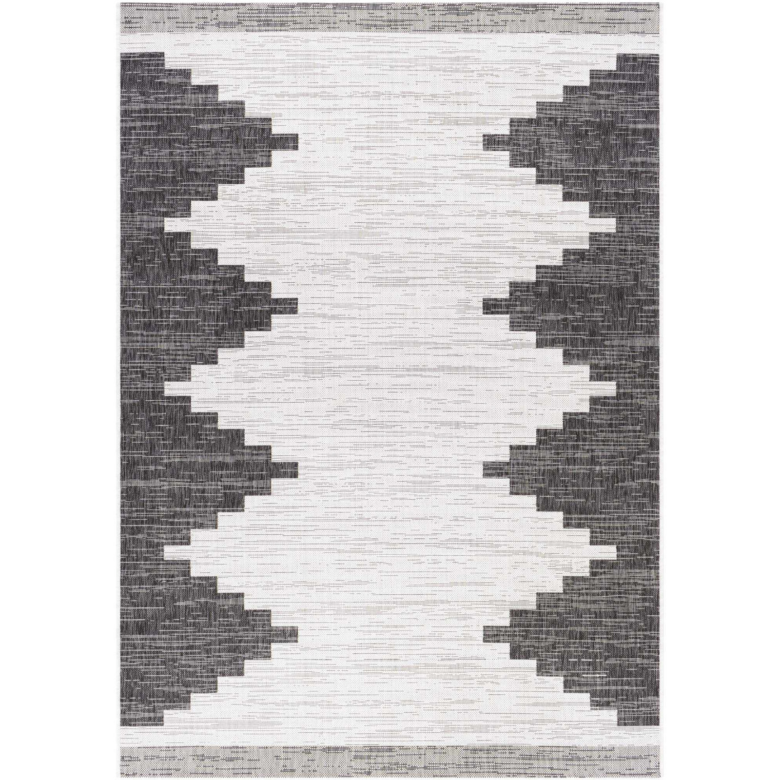 Mortimer Indoor/Outdoor Rug, Rectangle 4'3" x 5'11"