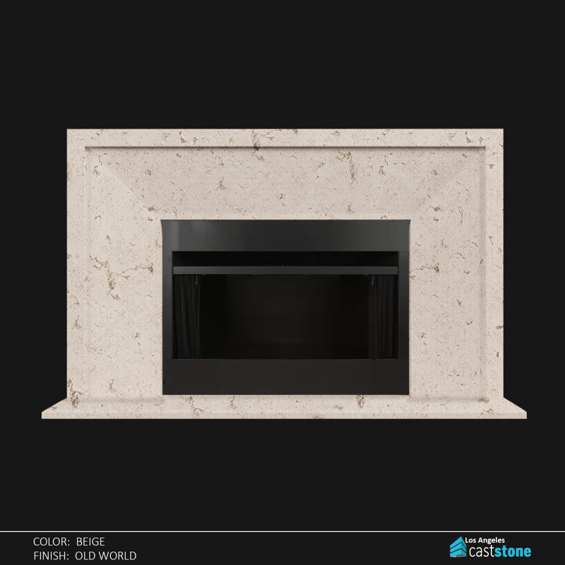 Grand Phoenix Fireplace Surround, Beige 7