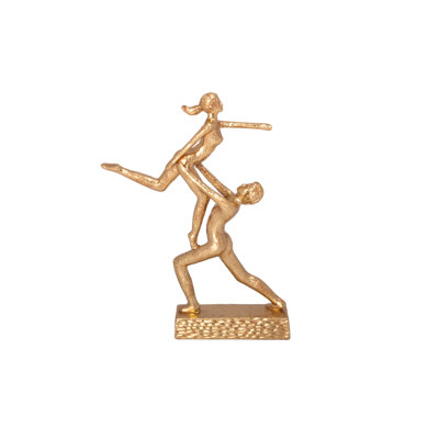 Resin Lovers Figure Gold