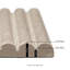 Carrelage mural Serata Harmona Parchment 4,5 po x 9 po, en porcelaine imitation bois cannelé-108776942
