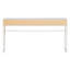 Bianchina Solid Wood Steel Writing Desk