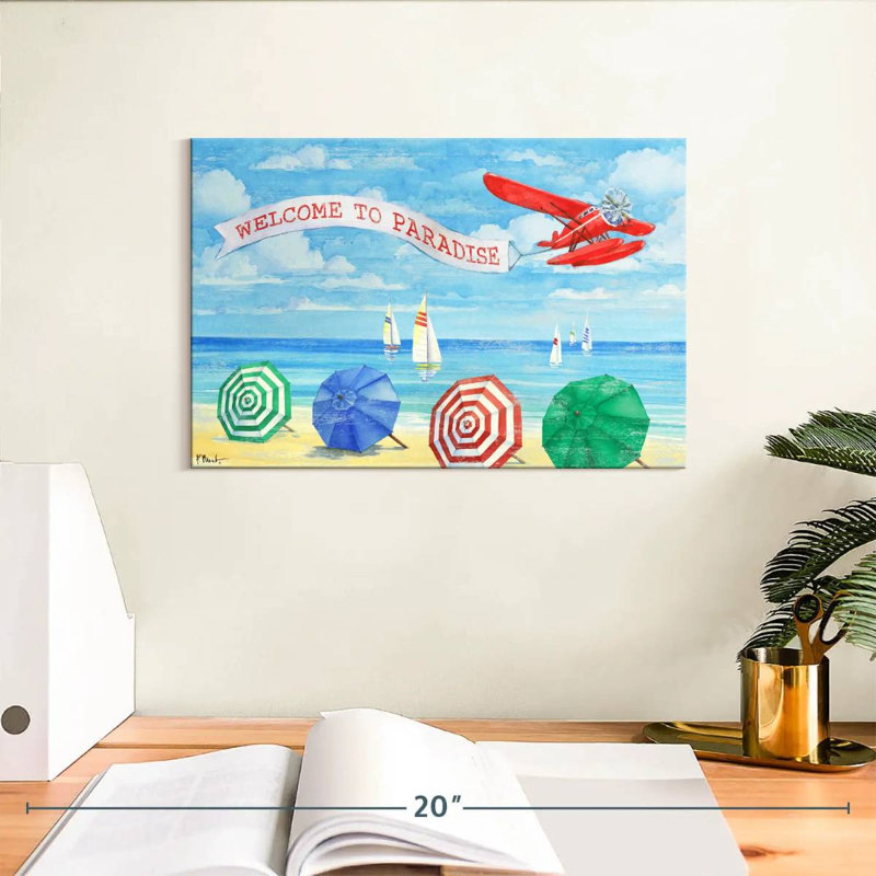 Gillard Paradise Sea Plane, H 8 po x l 12 po