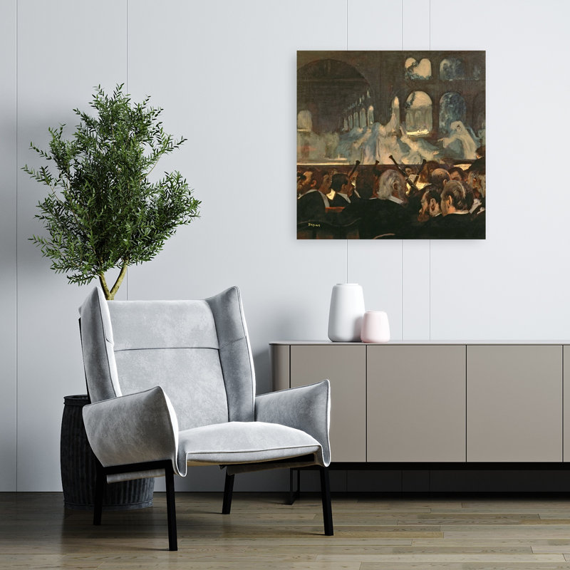Scène de ballet de Robert le Diable par Meyerbeer, 1876. Estampe d'art mural contemporaine abstraite impressionniste.