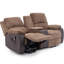 Mitrita 2 Seater Rise Recliner Upholstered Loveseat Sofa with Drinks Console-1409085013-1409085012