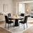 Leather Dining Chairs Set of 4