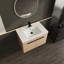 Ensemble de meuble-lavabo 30 po avec lavabo à poser en résine, 2 portes-120330152