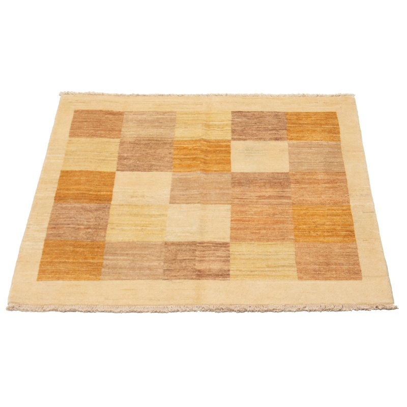 Taylor-Jake One-of-a-Kind 4' X 4'1 New Age Wool Area Rug in Yellow