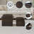 Aihnoa Square Ottoman with Stool and Reversible Tray-1726945176