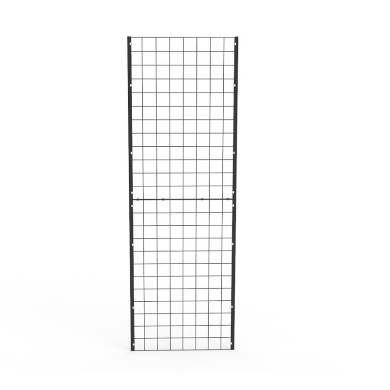 Rebrilliant® 2'X 6' (Come In 2 PCS Of 2X3') Black Wire Grid Panel Wall Display Grid Wall E2EC6A2402074751A3FC159235EEAD1A