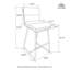 Modern Thick Leatherette Bar Stool-107178967-88133154