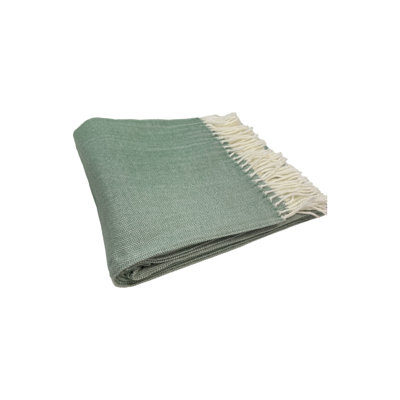  Soft Acrylic Herringbone Throw Blanket