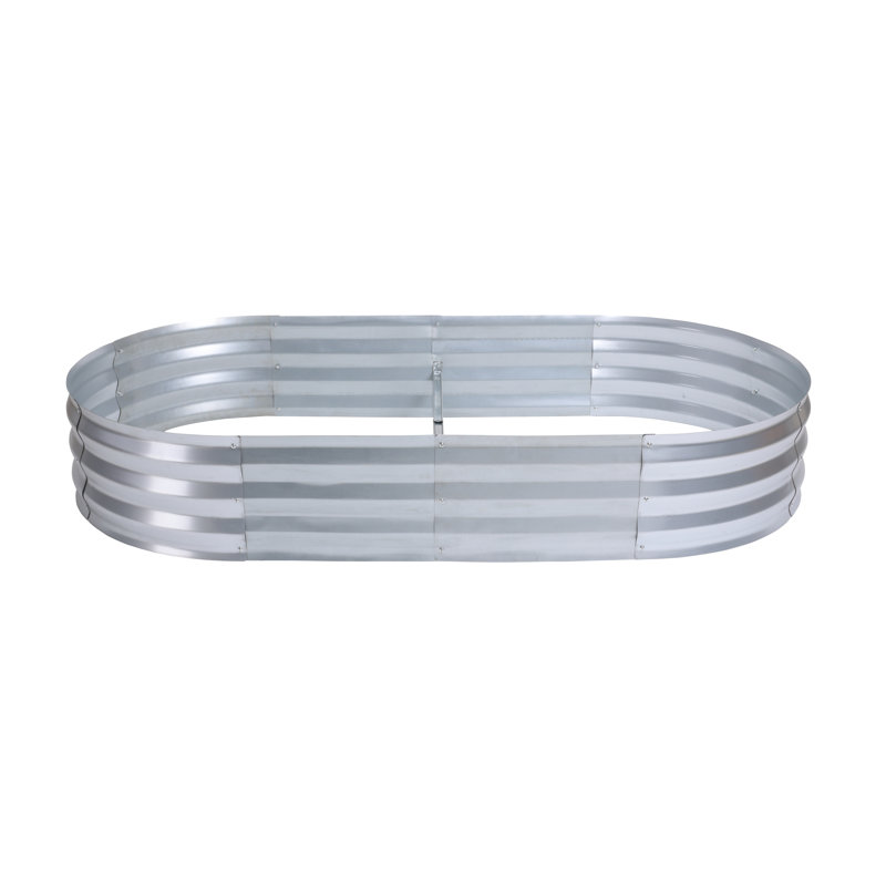Joylynne Metal Raised Garden Bed