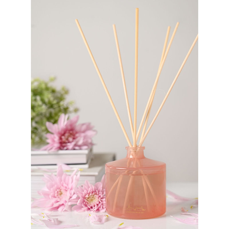 Reed Diffusers And Sticks, Pink, Woodsy/Plant/Floral