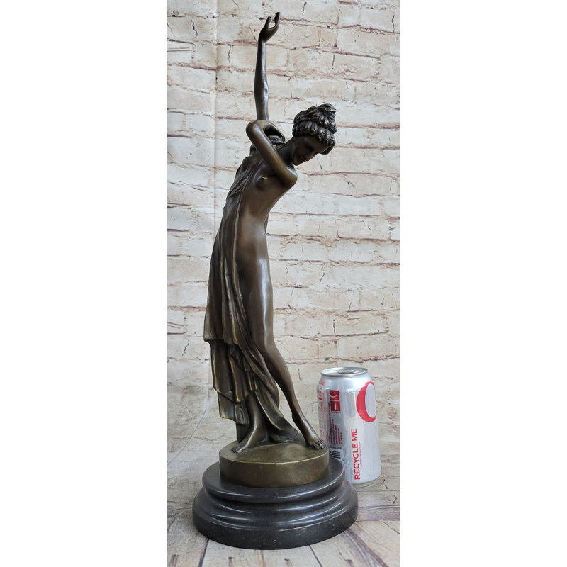 Figurine 100% statue de danseuse romaine