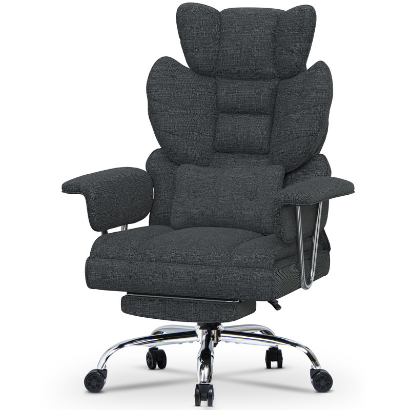 Executive Chair with Footrest, High Back Office Chair